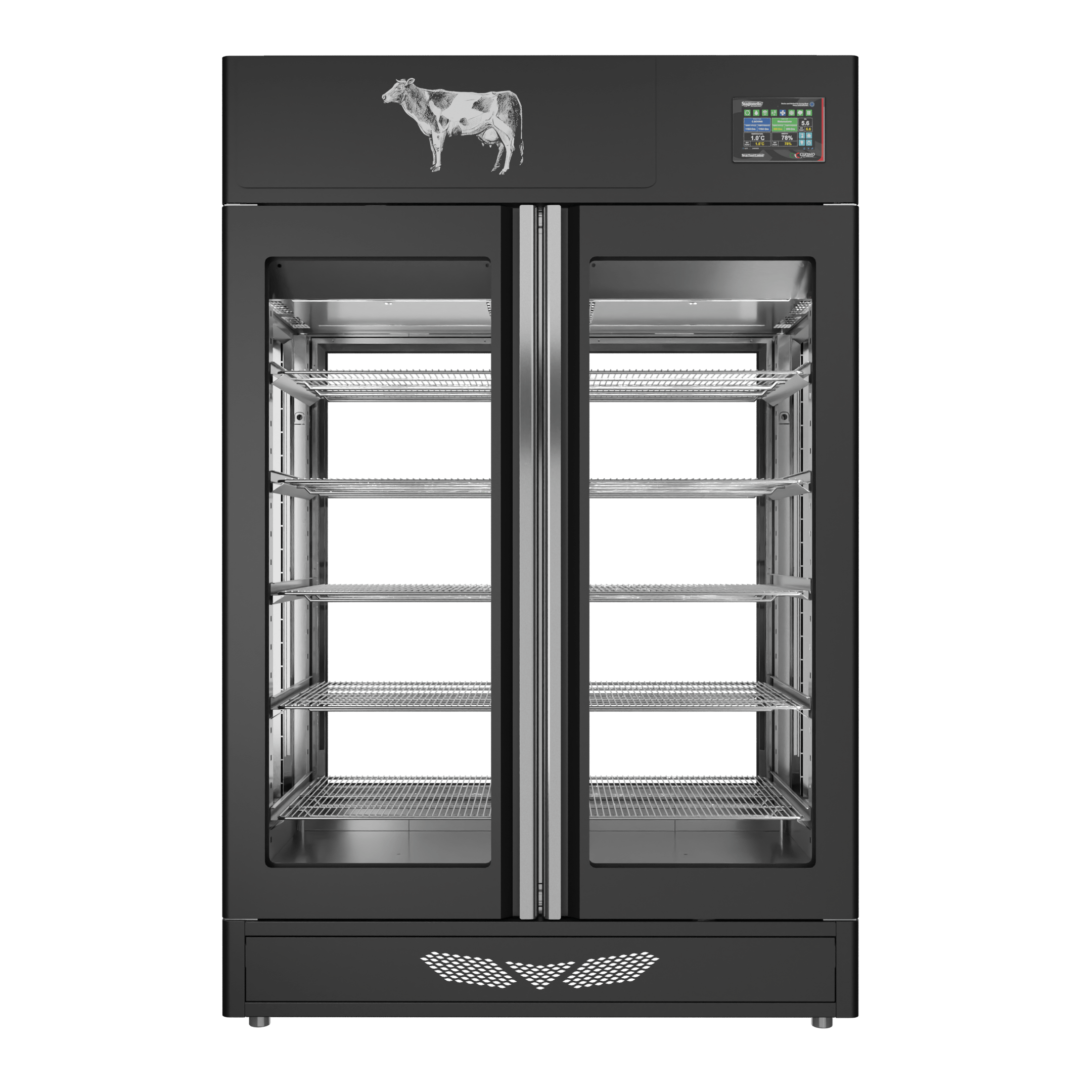 Stagionello® Meat Curing Device 200 Kg 4 vetri - immagine 2