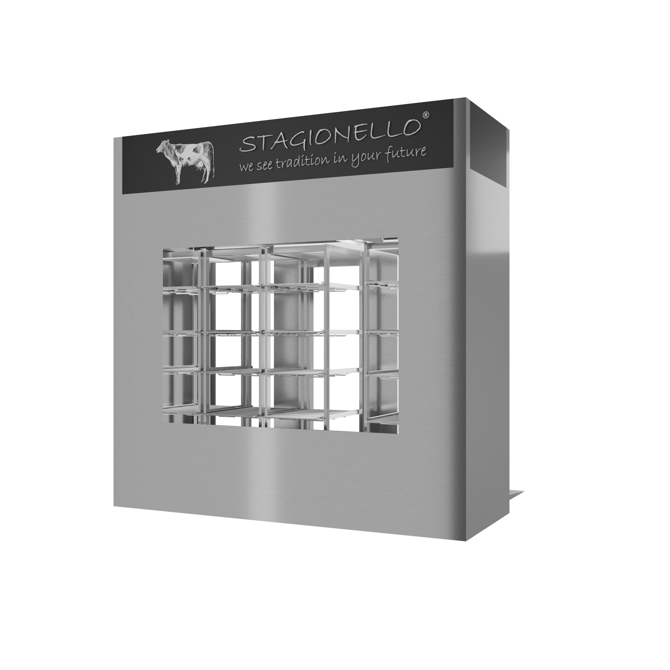 Stagionello® Meat Curing Device Walk-in 400 kg 2 vetri - immagine 4